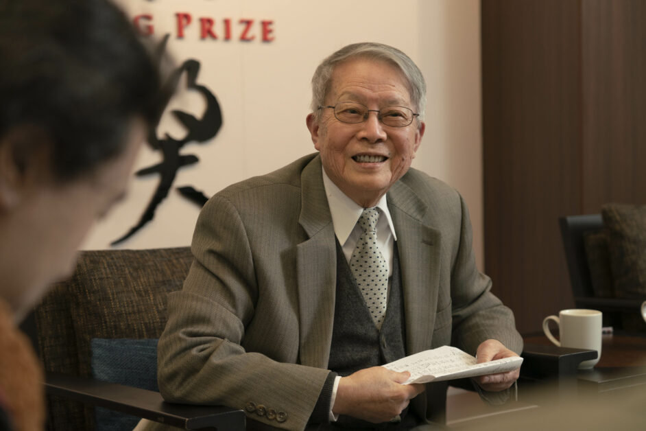Dr. Chao-Han Liu, academician of Academia Sinica and chair of the Tang Prize Selection Committee for Sustainable Development